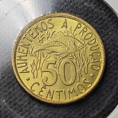 KK钱币收藏小铺  纪念币专场  2月预留时间 周末发货 -  1977圣多美和普林西比50分FAO