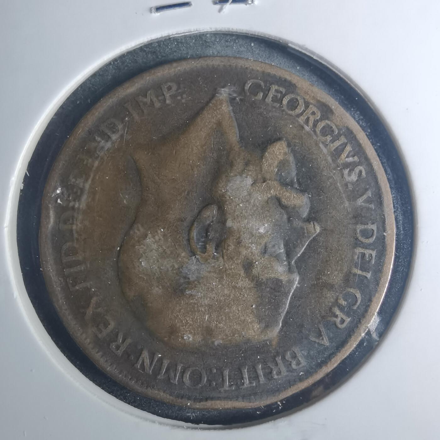 沼泽如烟--第881场 英国1912年1便士