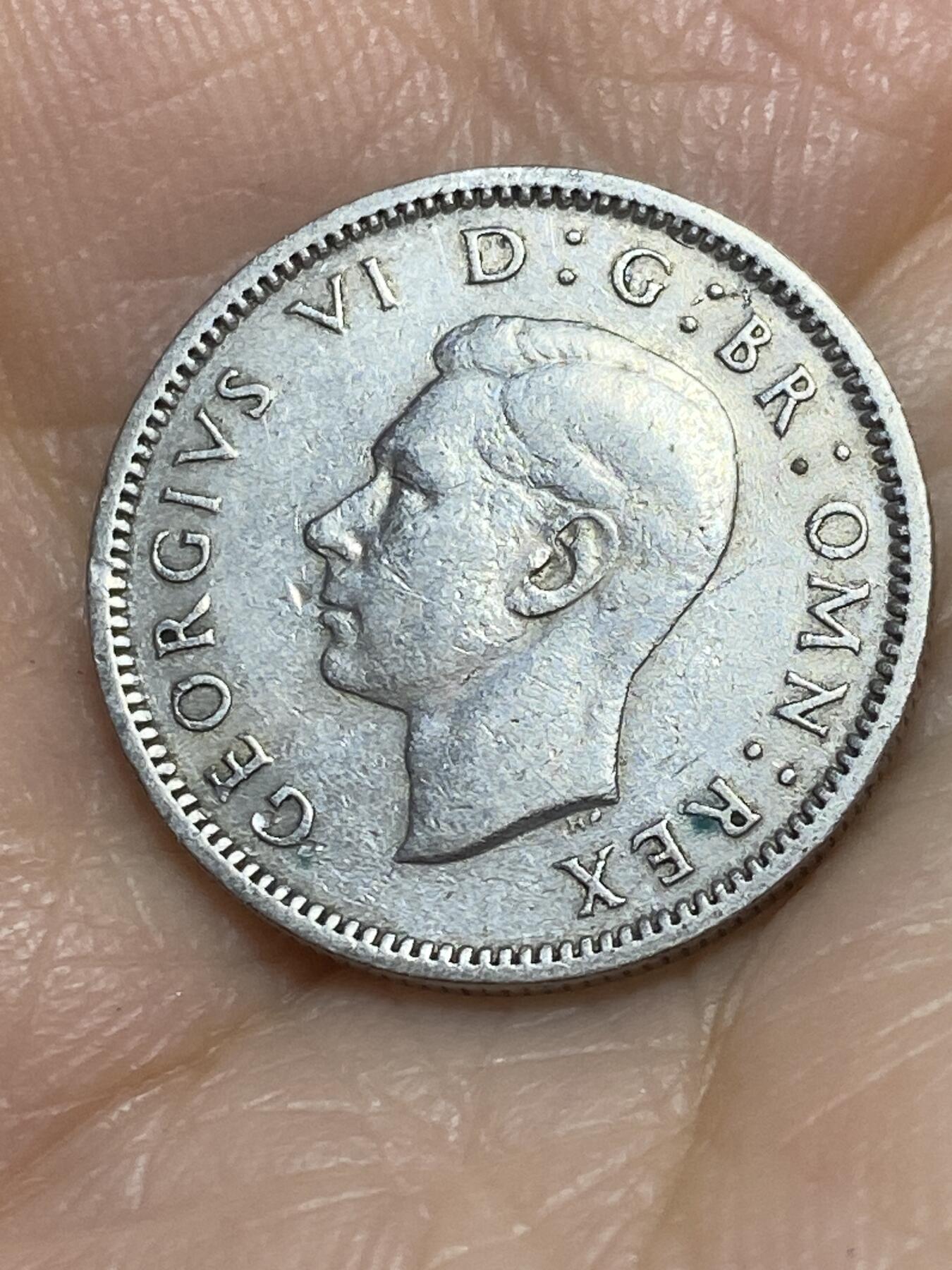 2025年第一百一十五场(总第一百四十一场）外国好品散币(免佣金) 英国🇬🇧1949年6便士(乔治六世第三版，首发年)