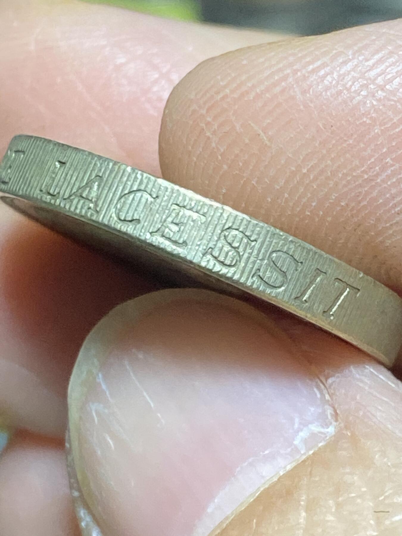 2025年第一百一十五场(总第一百四十一场）外国好品散币(免佣金) 英国🇬🇧1984年1镑(苏格兰蓟)