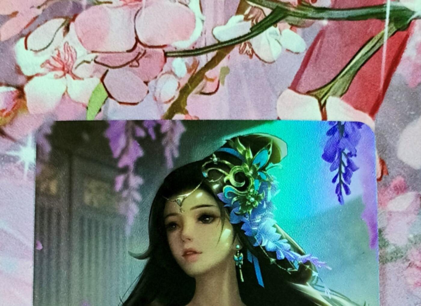 龙虎卡牌第六十场 - 猎虎师狂喜（无佣金，满120包邮，周六晚上结拍，欢迎送拍） 彩闪 古风艺术老卡A
