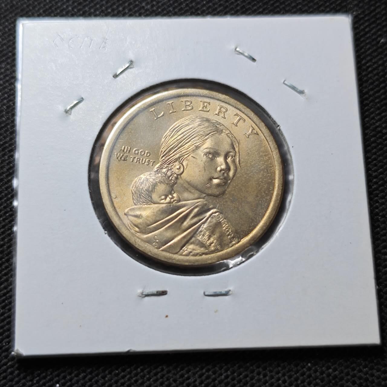 KK钱币收藏小铺  纪念币专场  2月预留时间 周末发货  2014美国1元纪念币