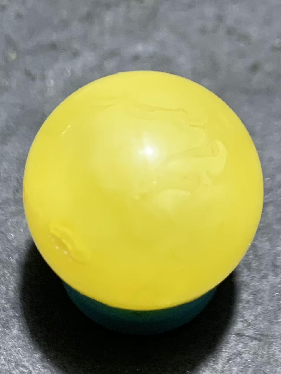 天然乌克兰原矿蜜蜡通货圆珠一颗