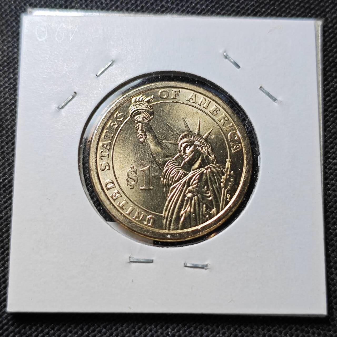 KK钱币收藏小铺  纪念币专场  2月预留时间 周末发货  2007美国第一届总统1元纪念币