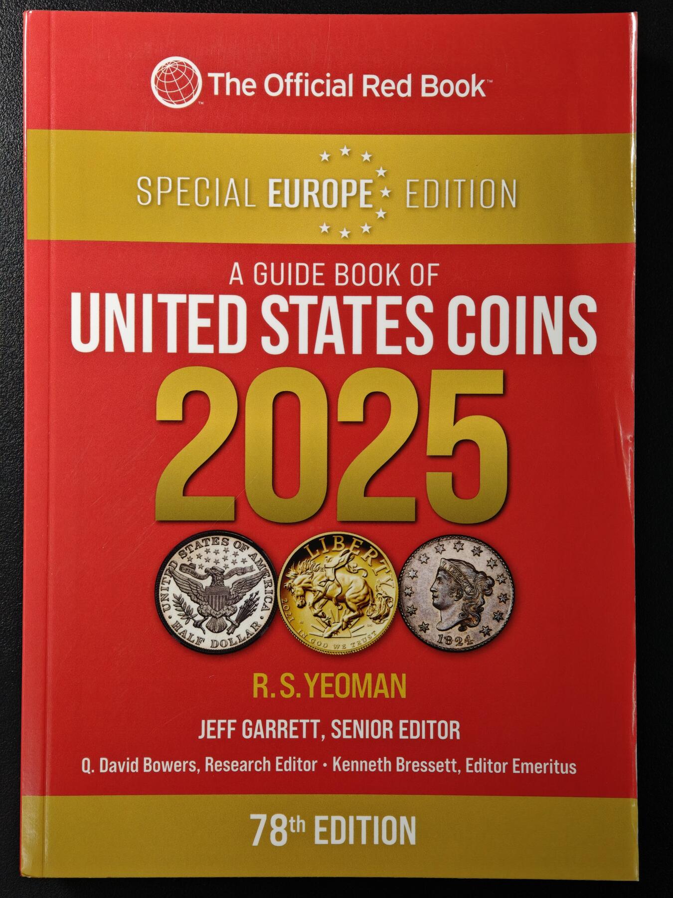 【德藏】世界币章拍卖第150期（拍品征集中~欢迎藏友联系） 全新 2025版 美国硬币目录 收集美国钱币必备的工具书 全彩铜版纸印刷 全书约472页