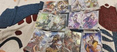 秋原瞳的小店第二十六期（持续收拍，日子飞快，转眼又是一年冬来到） - 卡游三国经典白玉散配10张不同，其中8张原膜