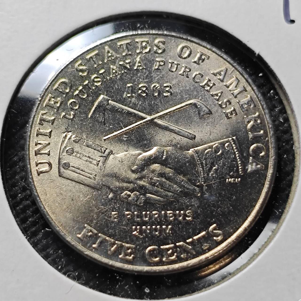 KK钱币收藏小铺  纪念币专场  2月预留时间 周末发货  美国5分纪念币 好品