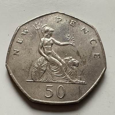🌹外币初藏🌹🐯2025年第118场  每周二四六晚8️⃣点 接代拍 - 英国1980年50便士