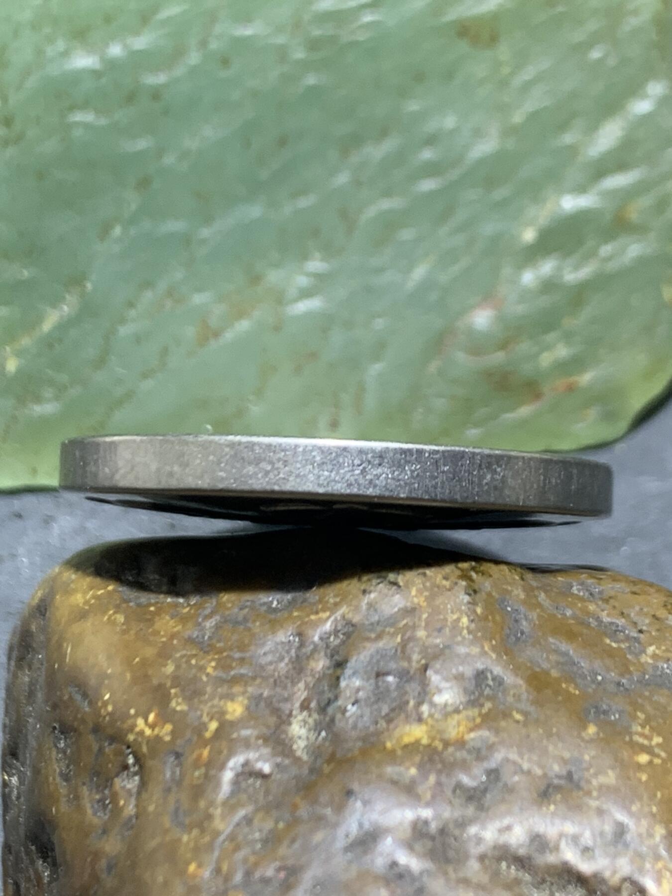 钛金属藏式九宫八卦牌一个