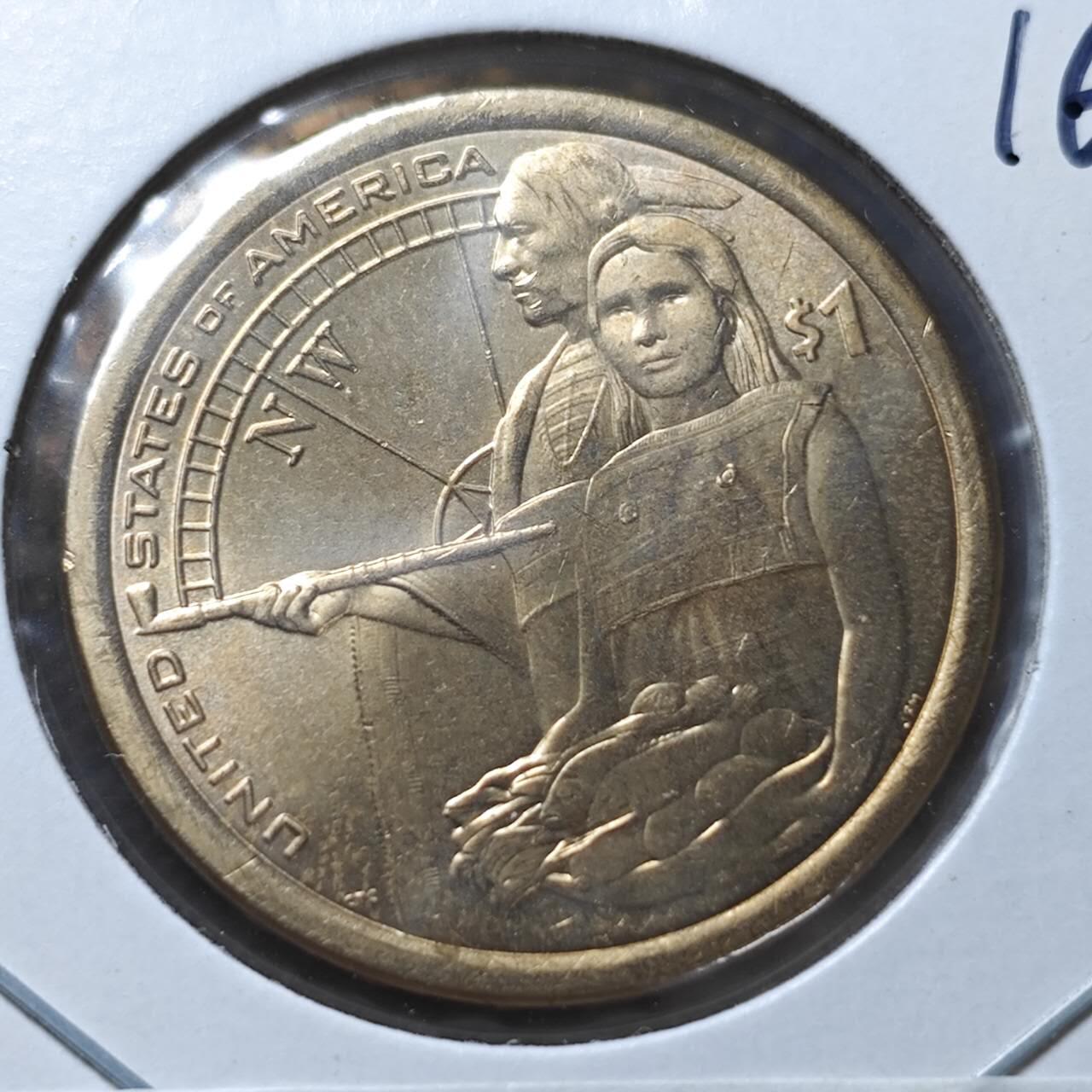 KK钱币收藏小铺  纪念币专场  2月预留时间 周末发货  2014美国1元纪念币