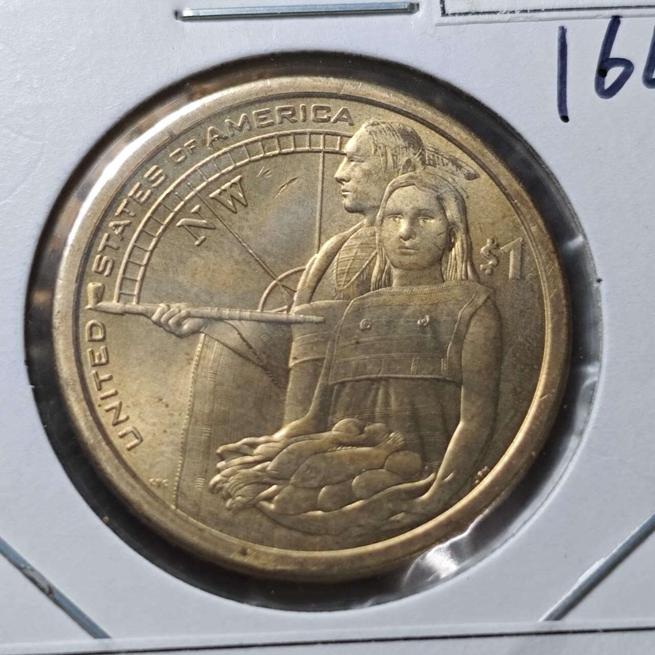 KK钱币收藏小铺  纪念币专场  2月预留时间 周末发货  2014美国1元纪念币