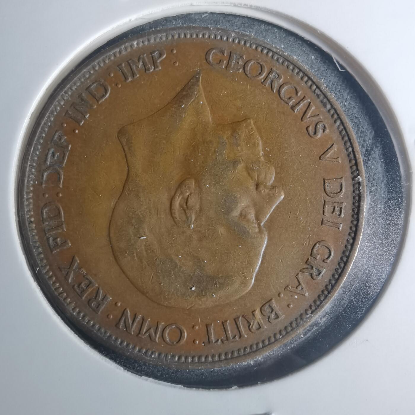 沼泽如烟--第881场 英国1936年1便士