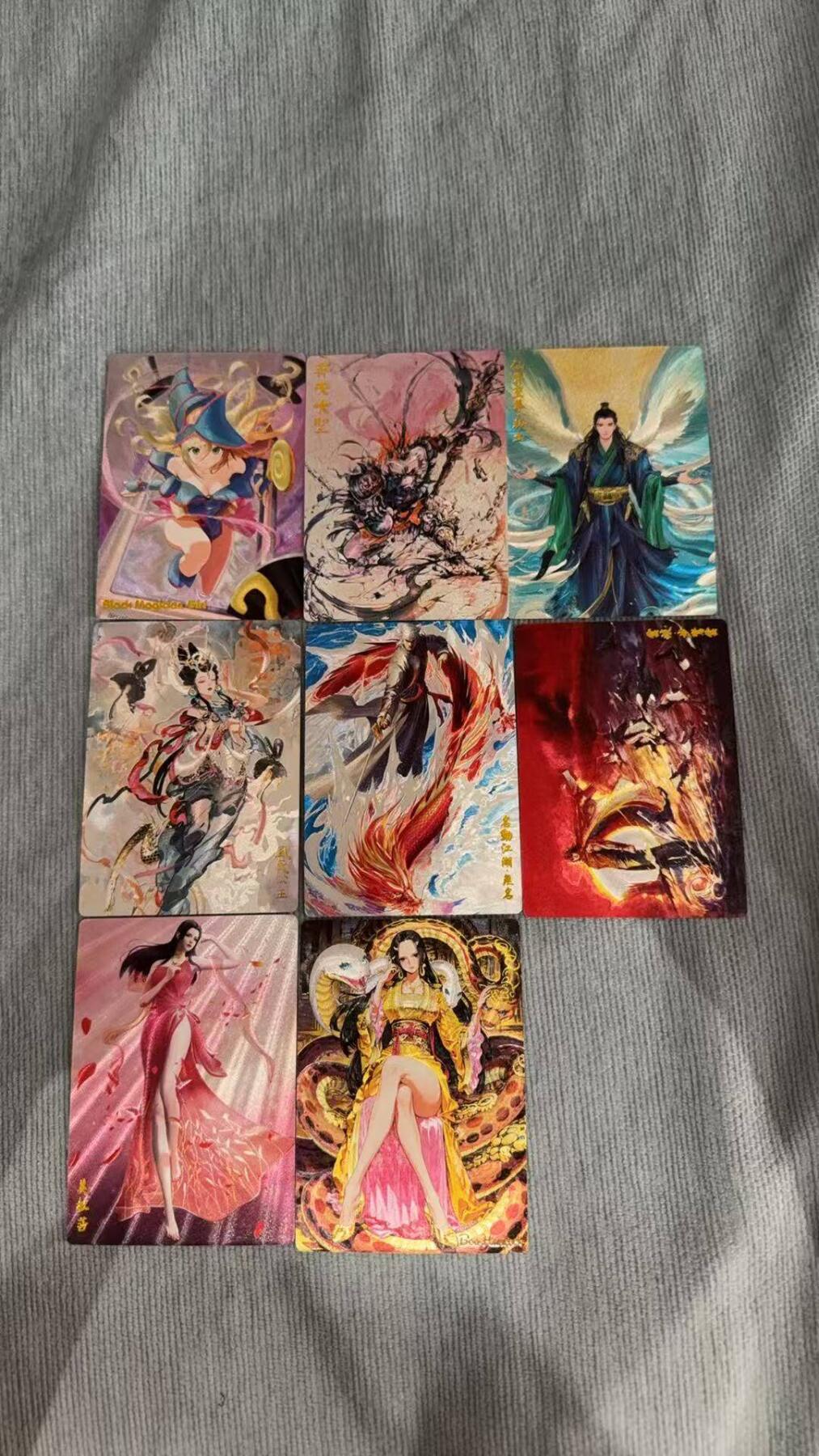 龙虎卡牌第六十场 - 猎虎师狂喜（无佣金，满120包邮，周六晚上结拍，欢迎送拍） 粗闪8张 奇点 精选