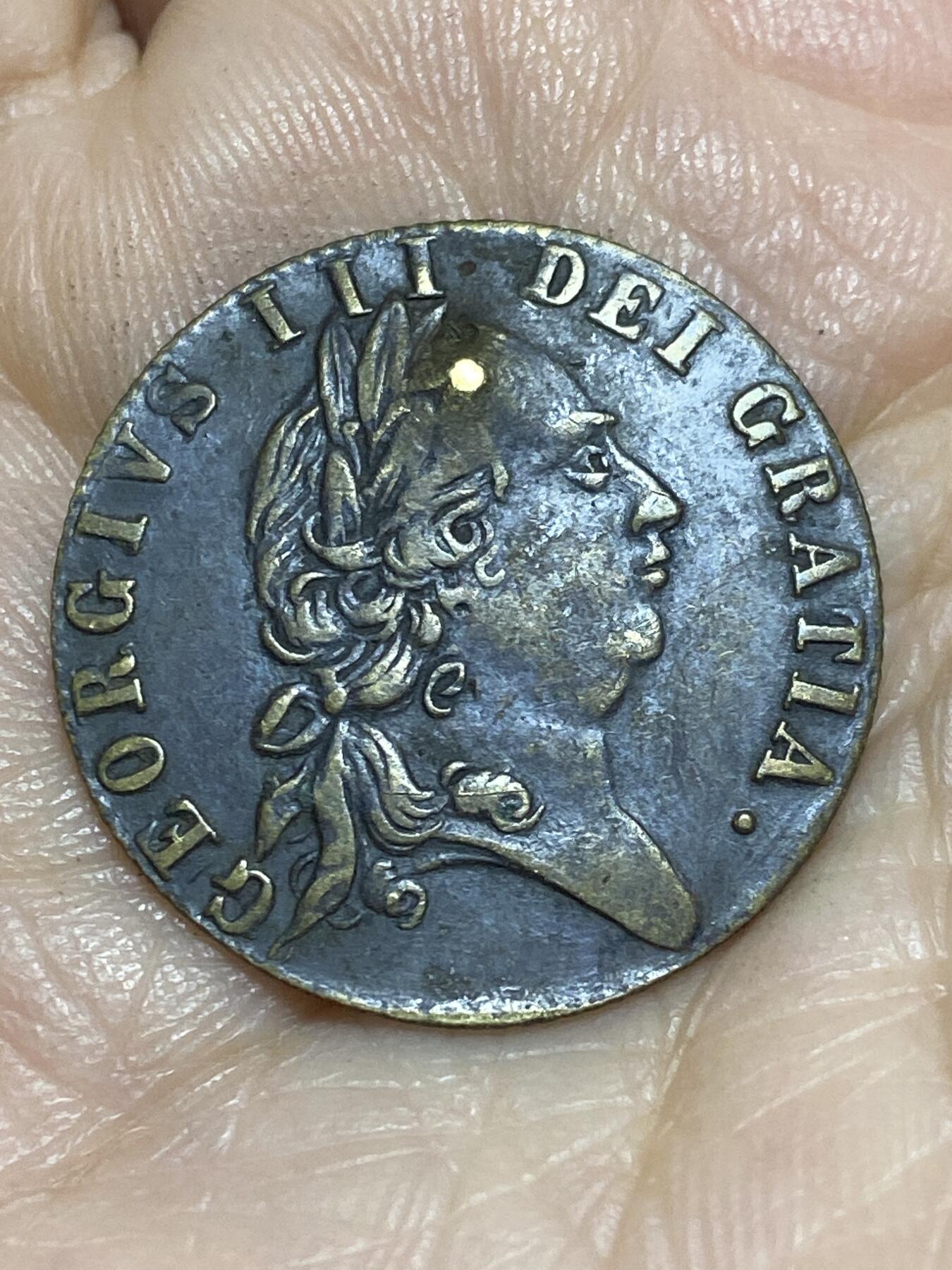 2025年第一百一十五场(总第一百四十一场）外国好品散币(免佣金) 英国🇬🇧乔治三世1791年几尼型代币
