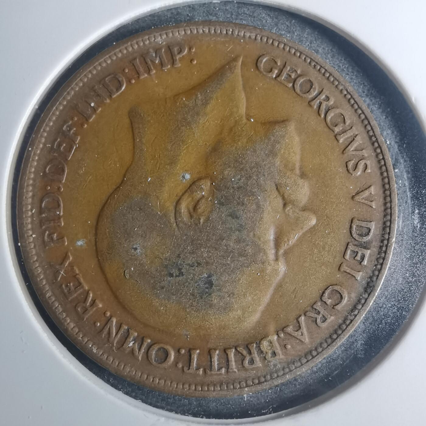 沼泽如烟--第881场 英国1913年1便士