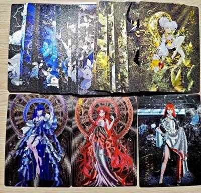 卡牌限时023期活动专场 - Lot.21 【全新】齐卡文化-百晓昇-四季生肖二弹24张+夏冬2张+画师cos1张粗闪*27张全