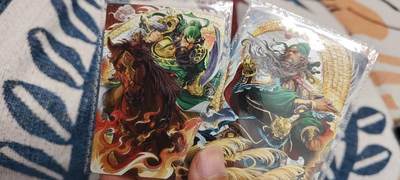 秋原瞳的小店第二十六期（持续收拍，日子飞快，转眼又是一年冬来到） - 卡游三国浮生如梦关羽一组原膜