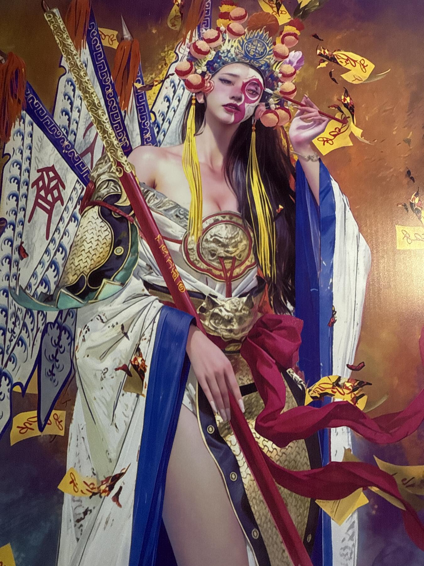 卡牌发烧友第20期，随单带裸卡，进群享包邮（持续收拍品，每周六晚23:50截拍，焱卡文化，国潮卡牌专场） 【A4卡档】自制卡档 白冰冰 正反面双服饰 PVC材质
