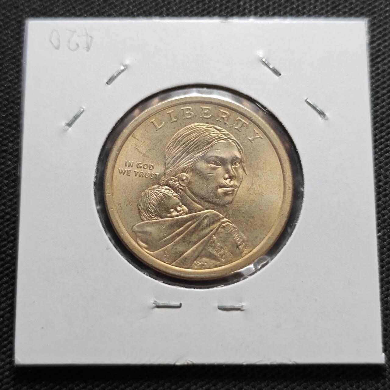 KK钱币收藏小铺  纪念币专场  2月预留时间 周末发货  2009美国1元纪念币