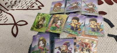 秋原瞳的小店第二十六期（持续收拍，日子飞快，转眼又是一年冬来到） - 卡游三国萌将卡10张散配