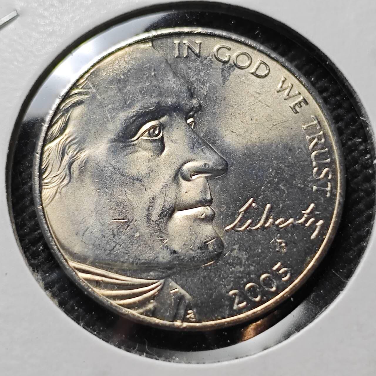 KK钱币收藏小铺  纪念币专场  2月预留时间 周末发货  美国5分纪念币 好品