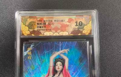 秋萤阁第27期 (10月22日周三晚上22点截拍，欢迎竞拍)  - 焱卡神话中国3 蜘蛛精 灰与 浮雕折光 10G