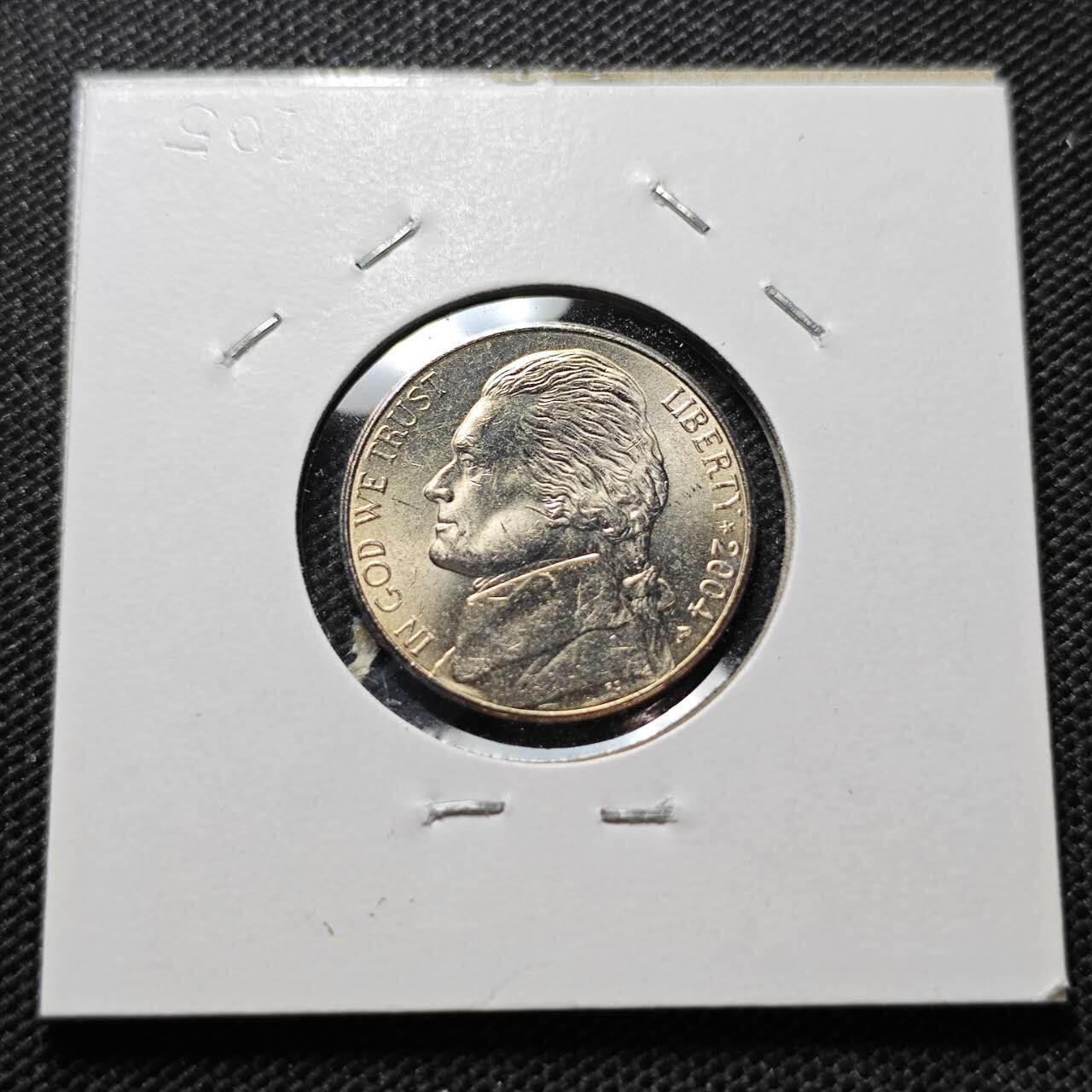 KK钱币收藏小铺  纪念币专场  2月预留时间 周末发货  美国5分纪念币 好品