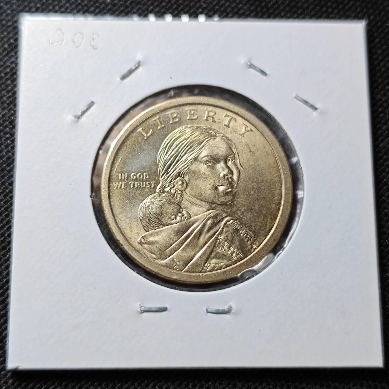 KK钱币收藏小铺  纪念币专场  2月预留时间 周末发货  2012美国1元纪念币