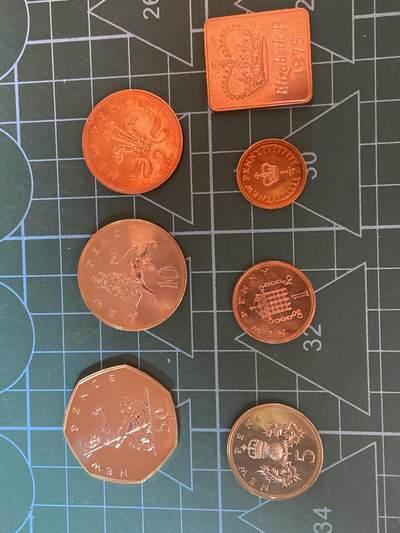 2025年第一百一十五场(总第一百四十一场）外国好品散币(免佣金) - Proof精制币–英国🇬🇧1975年套币7枚(含原厂铜章，伊丽莎白二世中年花冠，十进制第一版)