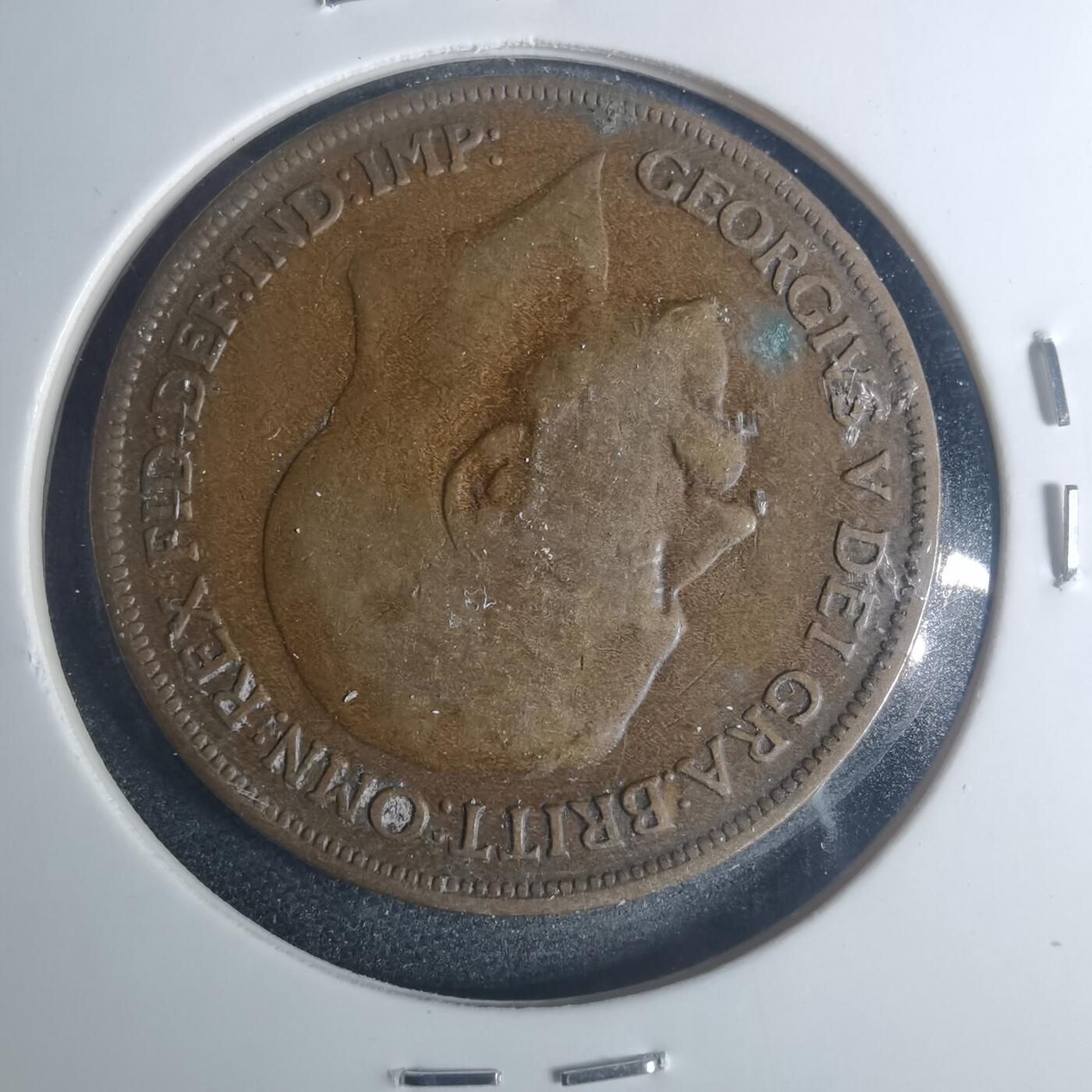 沼泽如烟--第881场 英国1919年1便士