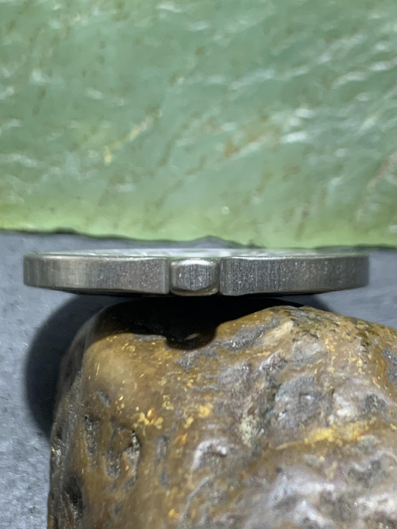 钛金属藏式九宫八卦牌一个