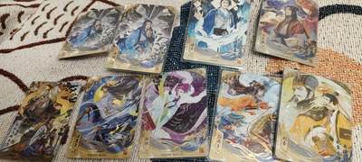 秋原瞳的小店第二十六期（持续收拍，日子飞快，转眼又是一年冬来到） - 卡游三国流芳传韵9张散配.8张不同