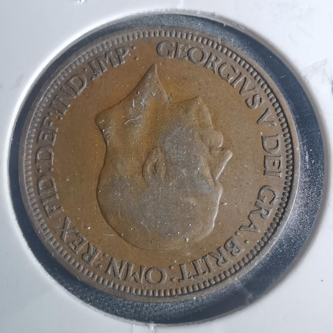沼泽如烟--第881场 英国1929年半便士