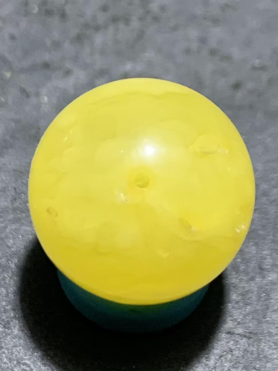 天然乌克兰原矿蜜蜡通货圆珠一颗
