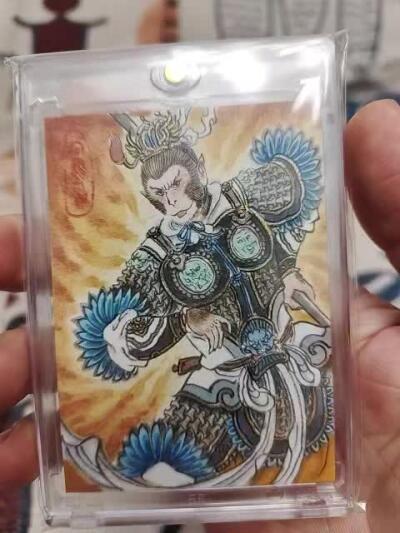 秋原瞳的小店第二十六期（持续收拍，日子飞快，转眼又是一年冬来到） 卢艺丰手绘——齐天大圣美猴王