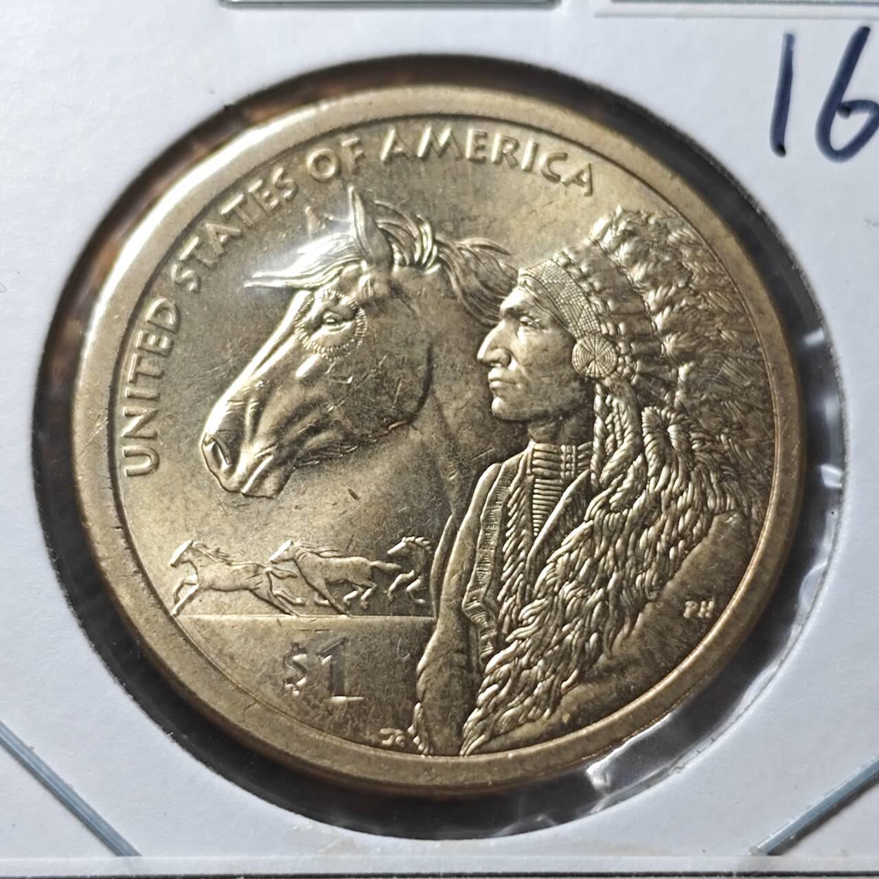 KK钱币收藏小铺  纪念币专场  2月预留时间 周末发货  2012美国1元纪念币