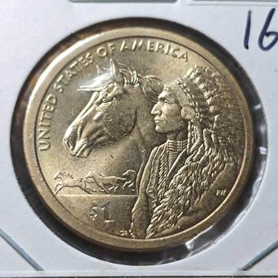 KK钱币收藏小铺  纪念币专场  2月预留时间 周末发货 -  2012美国1元纪念币