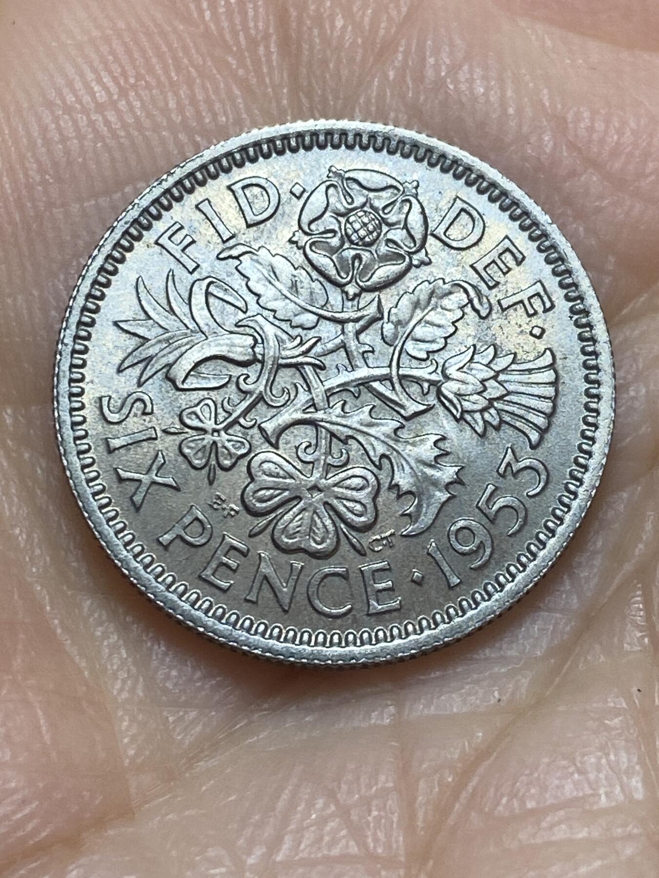 2025年第一百一十五场(总第一百四十一场）外国好品散币(免佣金) 英国🇬🇧1953年套币8枚(含5先令克朗型大币，伊丽莎白二世加冕年单年份套币)