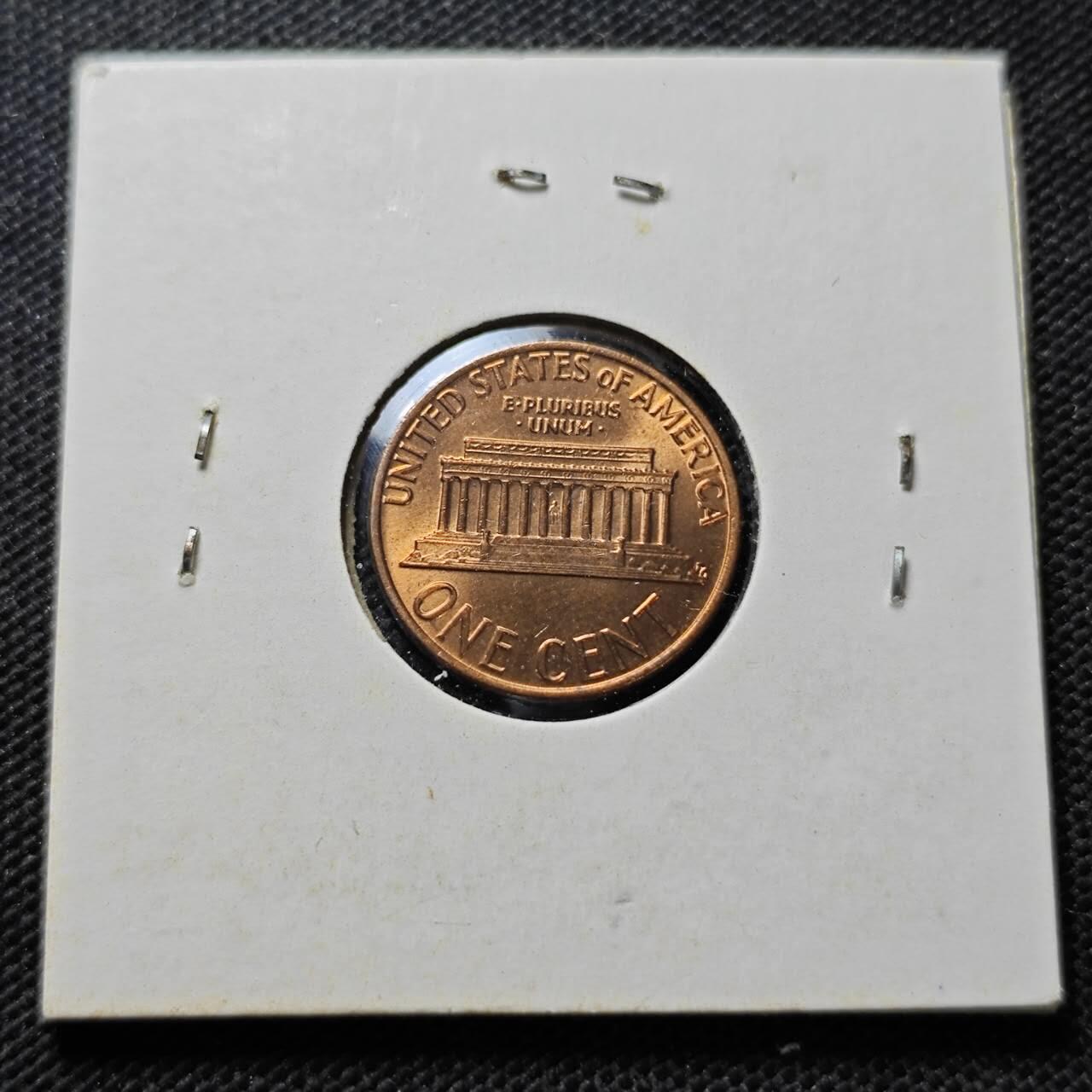 KK钱币收藏小铺  第357场  2月预留时间 周末发货 1979美国1分 拆卷品