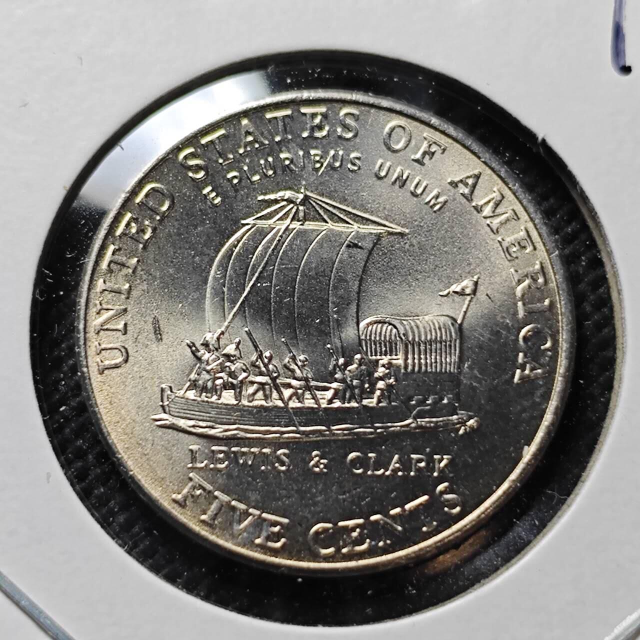 KK钱币收藏小铺  纪念币专场  2月预留时间 周末发货  美国5分纪念币 好品