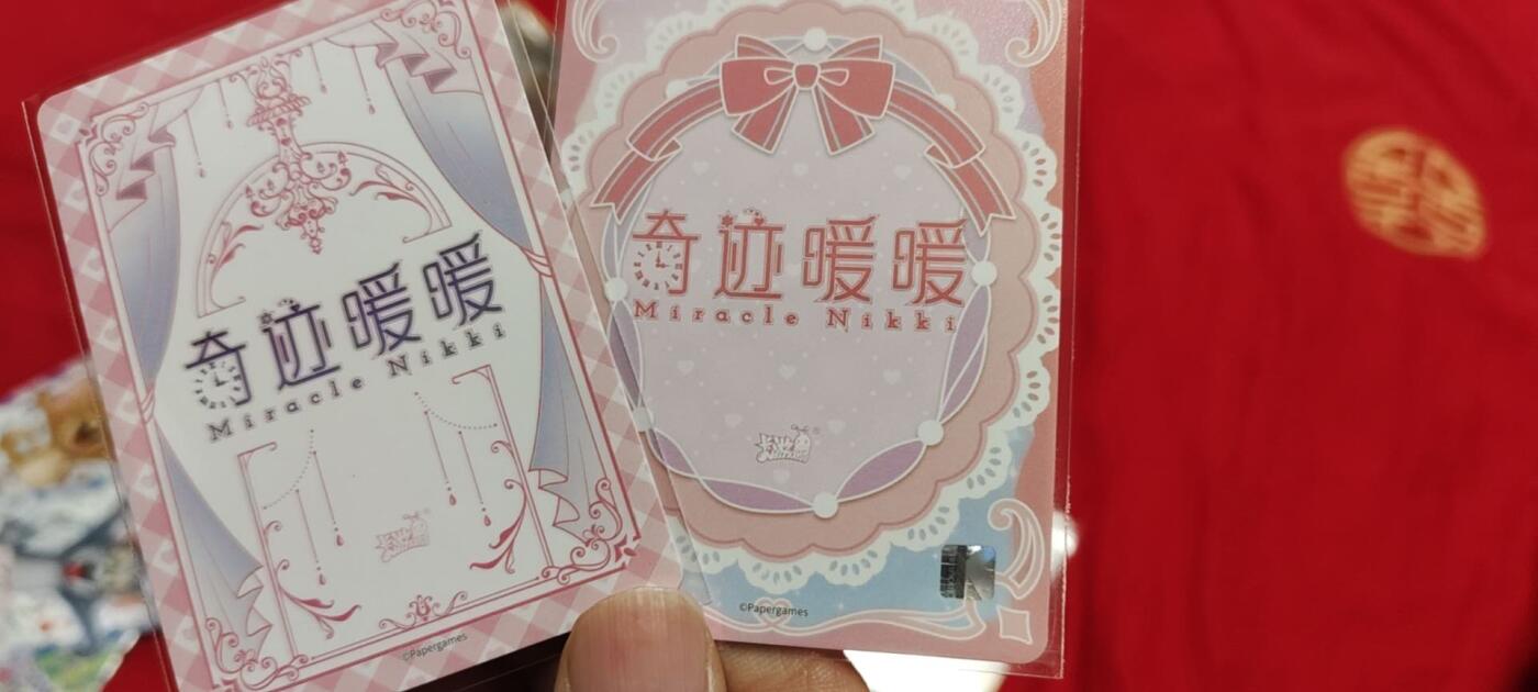 秋原瞳的小店第二十六期（持续收拍，日子飞快，转眼又是一年冬来到） 卡游奇迹暖暖经典卡位一对