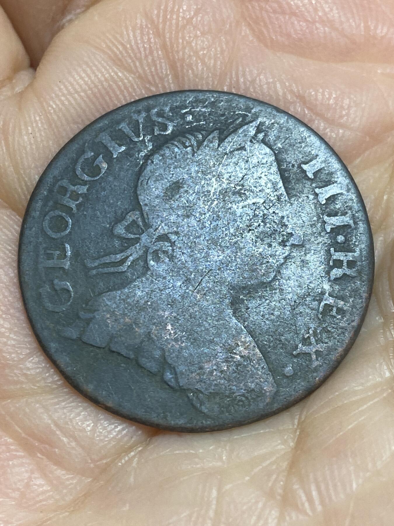 2025年第一百一十五场(总第一百四十一场）外国好品散币(免佣金) 英国🇬🇧半便士(乔治三世时期)