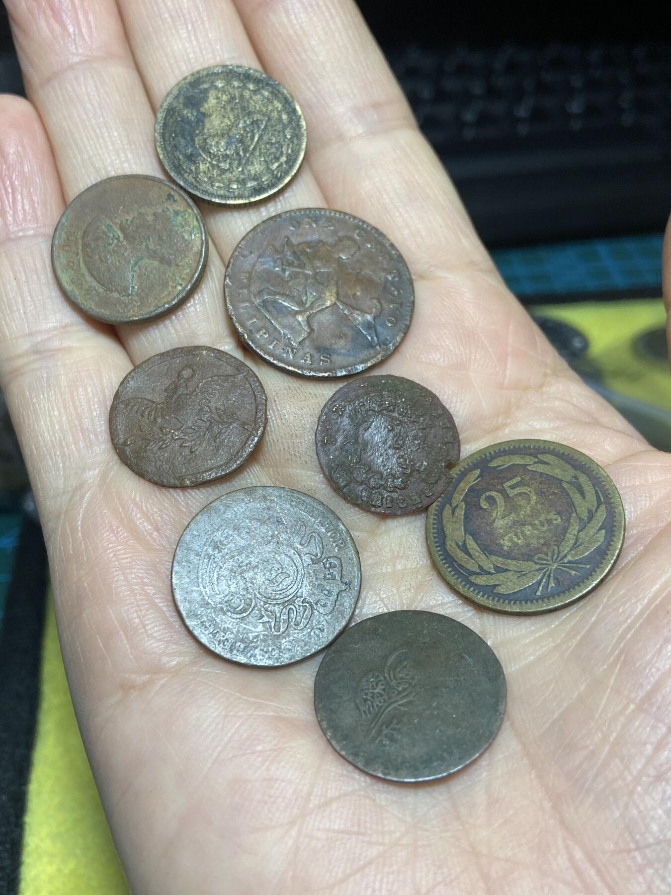 2025年第一百一十五场(总第一百四十一场）外国好品散币(免佣金) 差品铜币8枚
