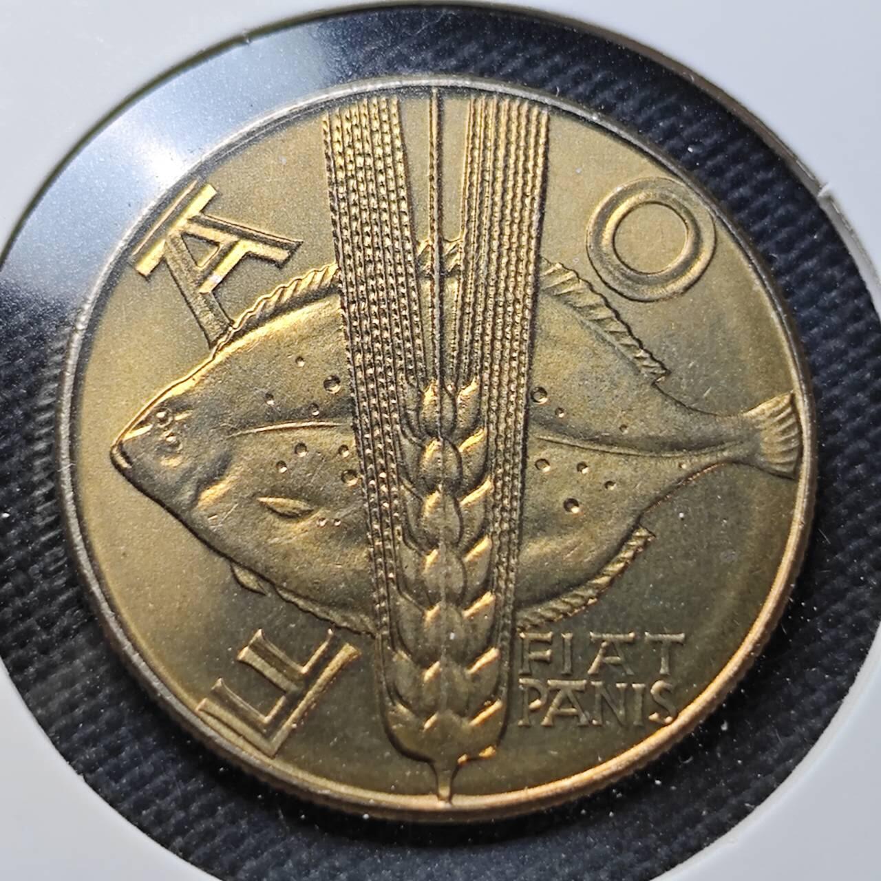 KK钱币收藏小铺  纪念币专场  2月预留时间 周末发货 1971 波兰10兹罗提FAO