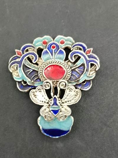 76期回流戒指饰品杂件纪念章丝路钱币专场 - 少数民族饰品