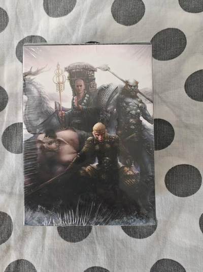 满200包邮！龙虎卡牌-七一场（满200元包邮，无佣金，每周六结拍，欢迎送拍） 【原封】烫金磨砂普卡一套  张某一西游（高清自制卡 共74张，带塑封盒）