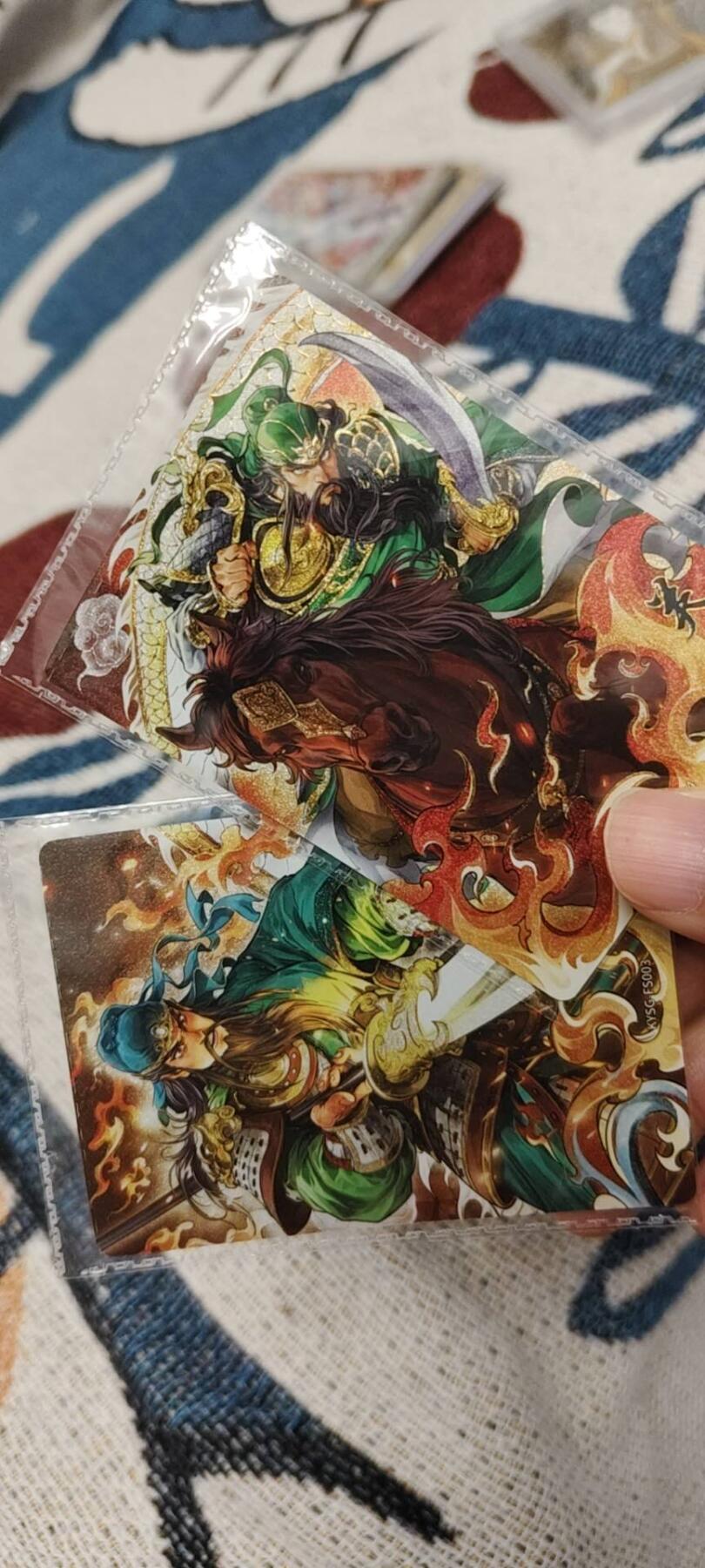 秋原瞳的小店第二十六期（持续收拍，日子飞快，转眼又是一年冬来到） 卡游三国浮生如梦关羽一组