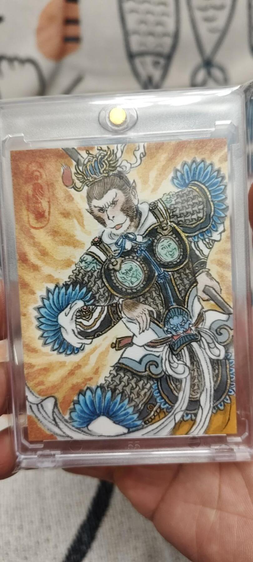 秋原瞳的小店第二十六期（持续收拍，日子飞快，转眼又是一年冬来到） 卢艺丰手绘——齐天大圣美猴王