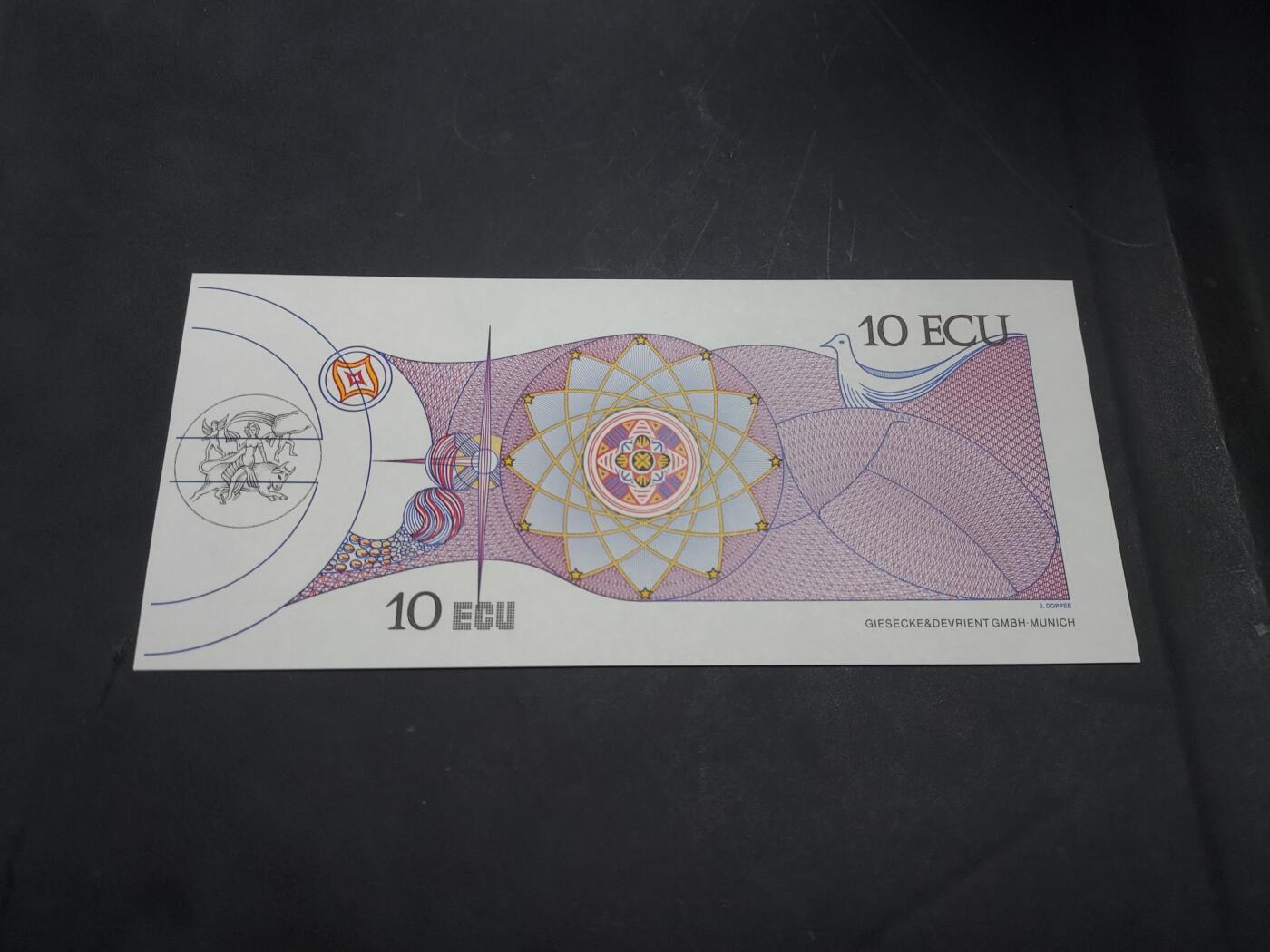 博彦收藏  11月5日 8点钱币专场 欧洲 1992 世博 测试钞 Specimen 样品 UNC 