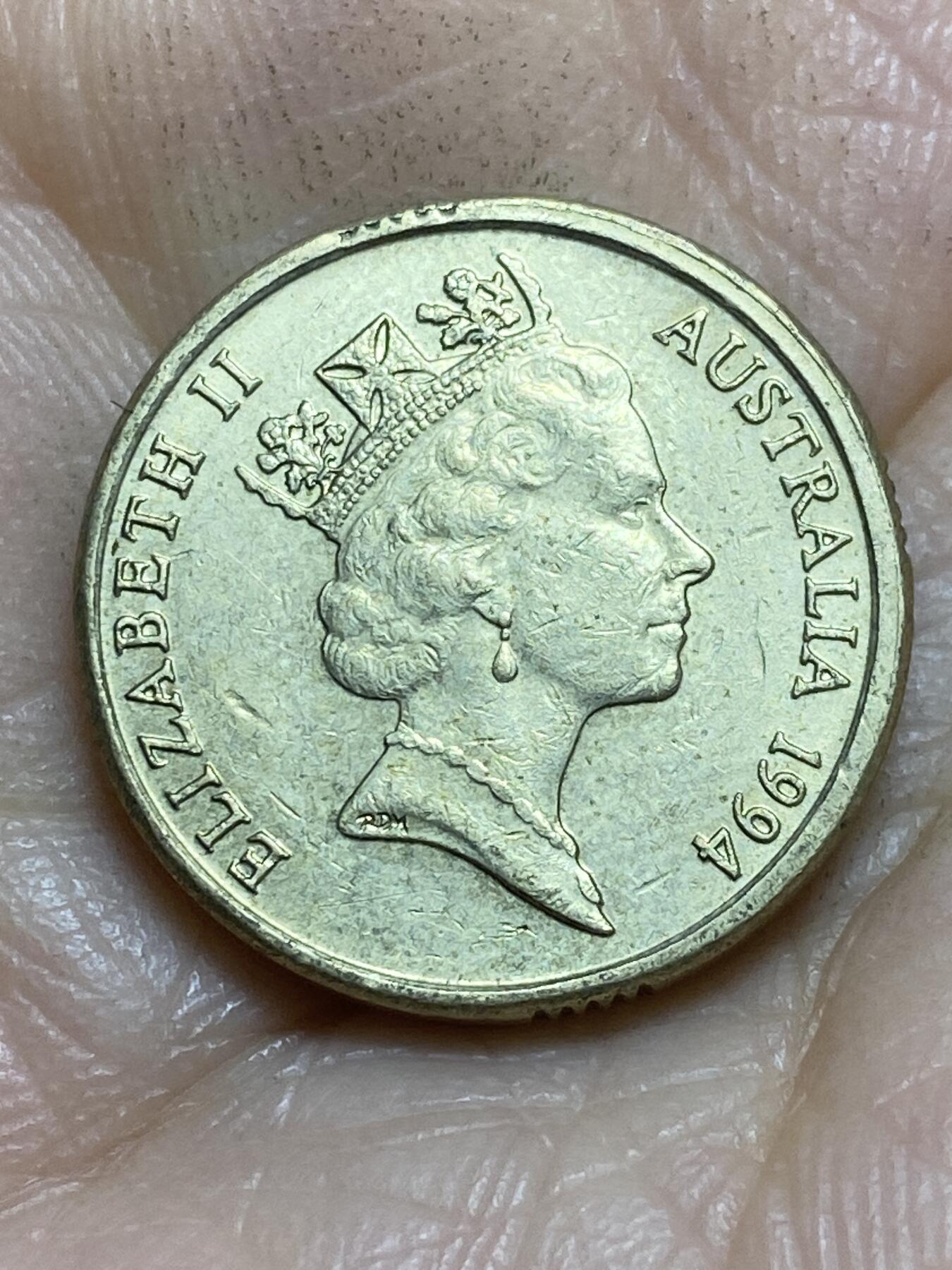 2025年第一百一十五场(总第一百四十一场）外国好品散币(免佣金) 澳大利亚🇦🇺1994年2元(伊丽莎白二世中年高冠)